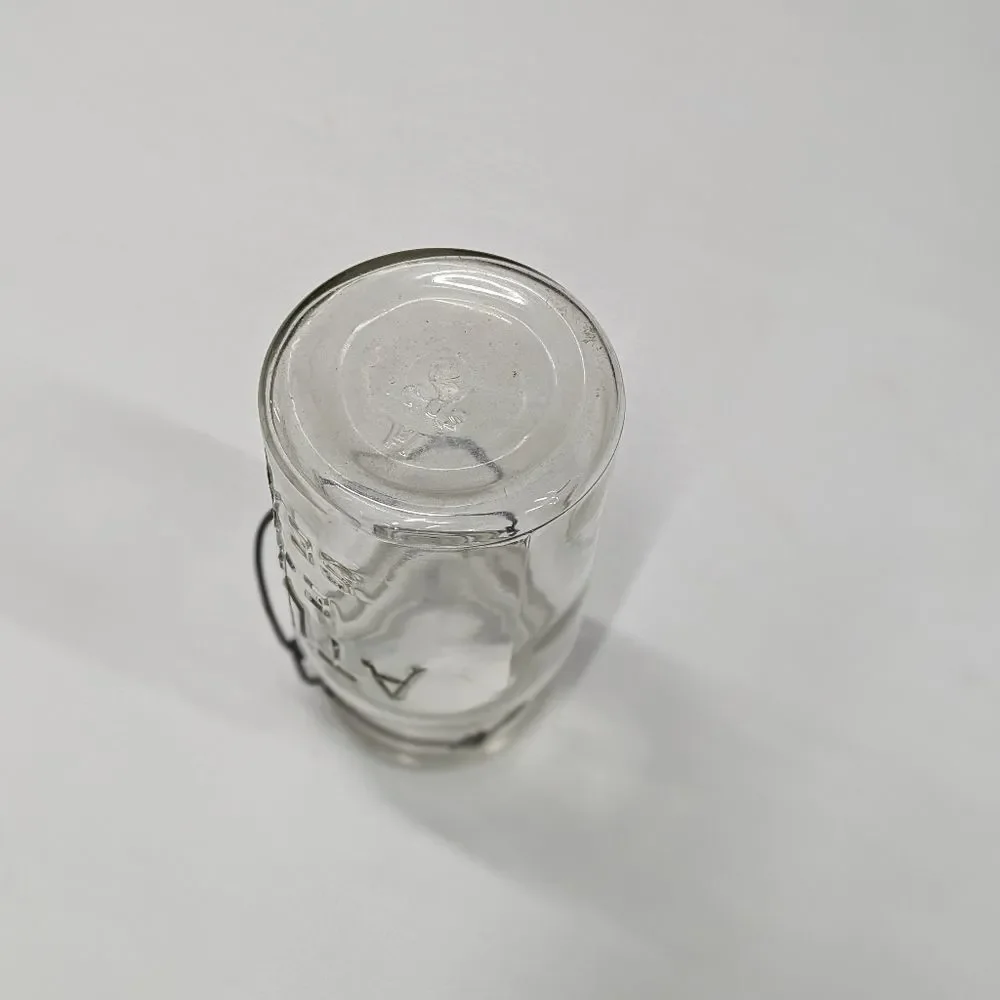 Vintage Atlas E-Z Seal Clear‎ Quart Canning Jar